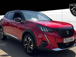 Red Used 2022 Peugeot 2008 GTi SUV | £15,341 (Fair price)
