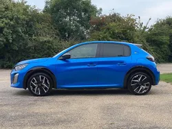 Blue Used 2025 Peugeot e-208 GT Hatchback | £28,075