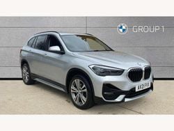 Glacier silver Used 2021 BMW X1 Sport Line SUV | £18,991 (Fair price)