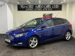 Blue Used 2016 Ford Focus Zetec Hatchback | £3,995 (Good price)