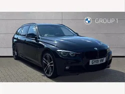 Black Used 2019 BMW 320 M Sport Estate | £24,495 (Fair price)