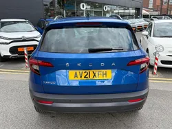 Blue Used 2021 Skoda Karoq SE Technology SUV | £16,495 (Good price)