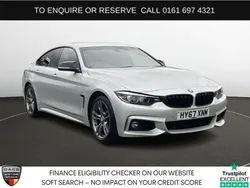 Silver Used 2017 BMW 420 M Sport Coupe | £10,970 (Good price)