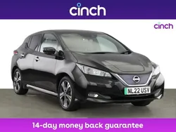 Black Used 2022 Nissan Leaf N-Connecta Hatchback | £9,599 (Good price)