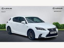 White Used 2017 Lexus CT200h Sport Line Hatchback | £13,500 (Fair price)