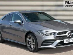 Grey Used 2020 Mercedes CLA250e AMG Line Premium Sedan | £19,722 (Fair price)