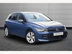 Anemone blue Used 2024 VW Golf VIII Match Hatchback | £22,195 (Fair price)
