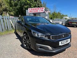 Black Used 2016 Peugeot 508 GT-line Sedan | £7,499 (Fair price)