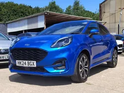 Blue Used 2024 Ford Puma ST-Line Hatchback | £12,250
