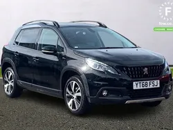 Black Used 2018 Peugeot 2008 GT-line SUV | £9,399 (Fair price)