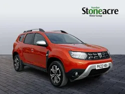 Orange Used 2022 Dacia Duster Prestige SUV | £14,495 (Fair price)