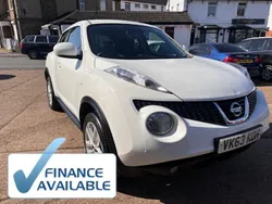 White Used 2013 Nissan Juke Acenta SUV | £2,895 (Good price)