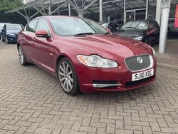 Red Used 2010 Jaguar XF Premium Luxury Sedan | £2,700 (Good price)