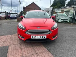 Red Used 2015 Ford Focus Titanium Hatchback | £5,690 (Fair price)