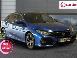 Blue Used 2019 Honda Civic SR Hatchback | £12,250 (Fair price)