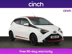 White Used 2018 Toyota Aygo x-press Hatchback | £9,049 (Fair price)