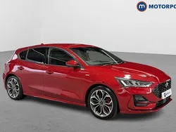 Red Used 2024 Ford Focus ST-Line X Hatchback | £20,149 (Fair price)