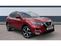 Red Used 2019 Nissan Qashqai Tekna SUV | £13,480 (Fair price)