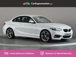 White Used 2018 BMW 218 M Sport Coupe | £11,697 (A bit pricey)