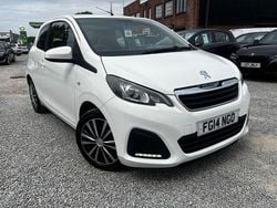 White Used 2014 Peugeot 108 Active Hatchback | £2,750 (Fair price)