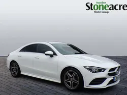White Used 2020 Mercedes CLA180 AMG line Sedan | £16,695 (Fair price)