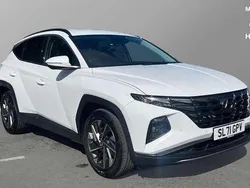 White Used 2021 Hyundai Tucson Premium SUV | £17,215 (Fair price)