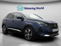 Blue Used 2021 Peugeot 3008 Allure Hatchback | £13,700 (Fair price)