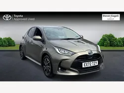 Bronze Used 2022 Toyota Yaris Hybrid Design Hatchback | £16,603 (Fair price)