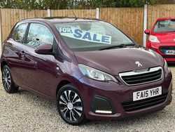 Mauve/purple Used 2015 Peugeot 108 Active Hatchback | £2,295 (A bit pricey)