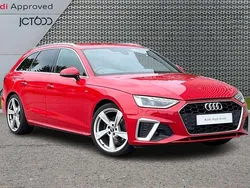Red Used 2024 Audi A4 S-Line Estate | £28,445 (Fair price)