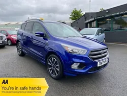 Blue Used 2017 Ford Kuga ST-Line SUV | £10,995 (Fair price)