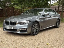 Blue Used 2017 BMW 540 M Sport Sedan | £23,995 (Good price)