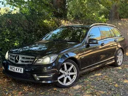 Black Used 2012 Mercedes C220 Estate | £2,995