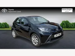 Black Used 2023 Toyota Aygo PURE Hatchback | £11,828 (Fair price)