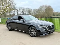 Black Used 2023 Mercedes E220 AMG Line Premium Plus Sedan | £56,950