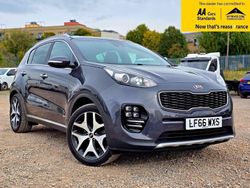 Silver Used 2016 Kia Sportage GT-Line SUV | £11,288 (Fair price)