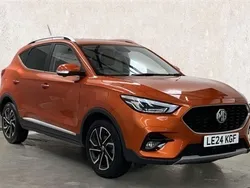 Orange Used 2024 MG ZS Exclusive Sedan | £17,191 (Fair price)