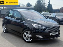 Black Used 2015 Ford C-MAX Titanium X MPV | £4,495 (Good price)