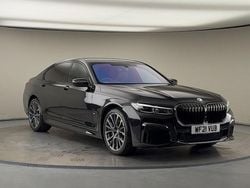 Sapphire black Used 2021 BMW 730 M Sport Sedan | £30,600 (Fair price)