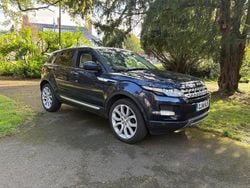 Blue Used 2014 Land Rover Range Rover evoque Prestige SUV | £8,995 (Good price)