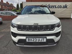 White Used 2023 Jeep Compass SUV | £19,490 (Fair price)