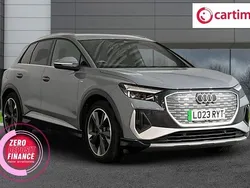 Grey Used 2023 Audi Q4 e-tron S-Line SUV | £25,750