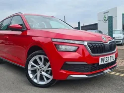 Red Used 2022 Skoda Kamiq SE L Executive SUV | £17,995 (Fair price)
