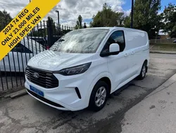 White Used 2024 Ford Transit Custom Limited Van | £23,490 (Fair price)