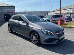 Grey Used 2017 Mercedes A200 AMG line Hatchback | £15,495 (Expensive)