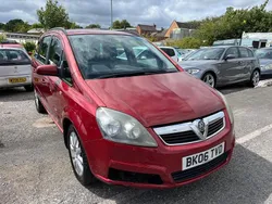 Red Used 2006 Vauxhall Zafira Club MPV | £1,495 (Fair price)