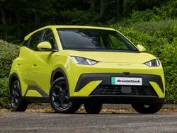 Yellow New 2025 BYD Dolphin Comfort Hatchback | £22,595 (Fair price)