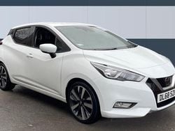 White Used 2019 Nissan Micra Tekna Hatchback | £9,211 (Fair price)
