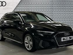 Black Used 2022 Audi A3 e-tron S-Line Hatchback | £22,900 (A bit pricey)