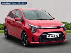 Red Used 2025 Kia Picanto 3 Hatchback | £13,962 (A bit pricey)